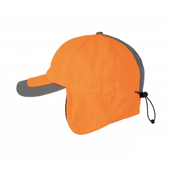 Casquette chaude hiver fluorescente
