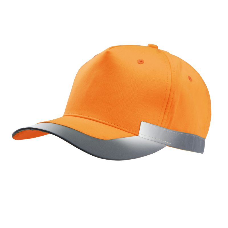 Casquette fluorescente  5 panneaux K-UP