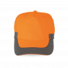 Casquette fluorescente  5 panneaux K-UP