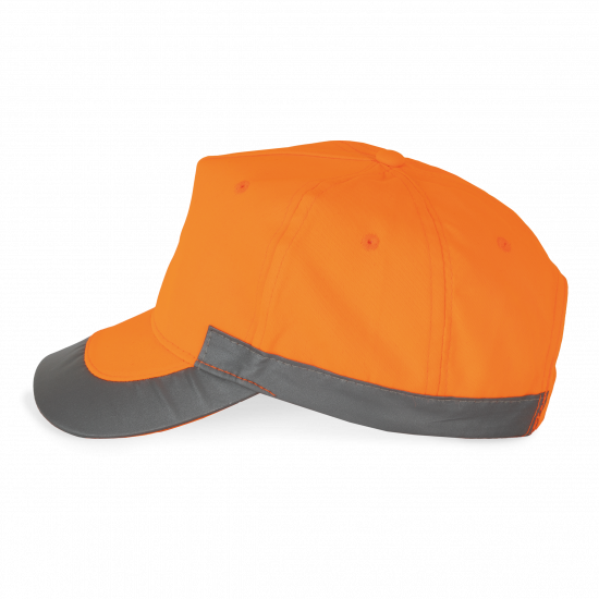 Casquette fluorescente  5 panneaux K-UP