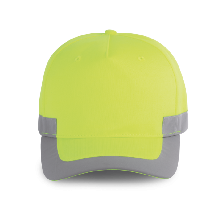 Casquette fluorescente  5 panneaux K-UP