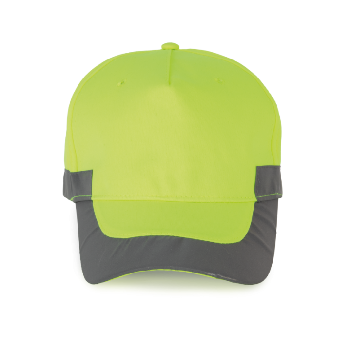 Casquette fluorescente  5 panneaux K-UP