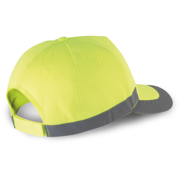 Casquette fluorescente  5 panneaux K-UP