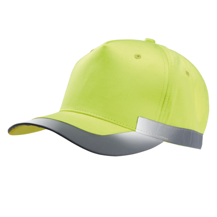 Casquette fluorescente  5 panneaux K-UP