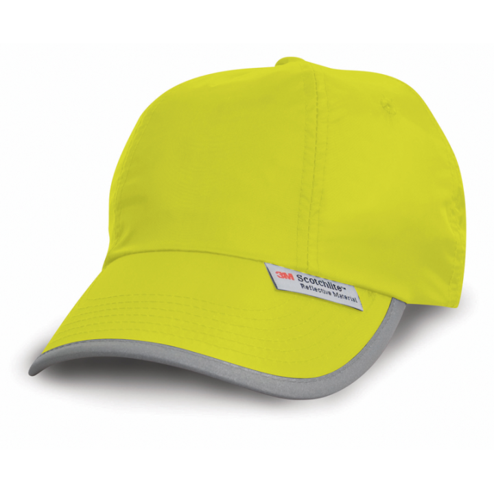 Casquette baseball à bordures réfléchissantes