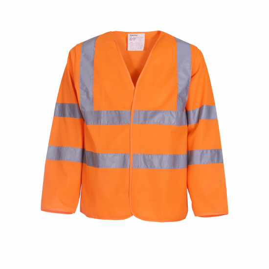 Gilet haute visibilité à manches longues