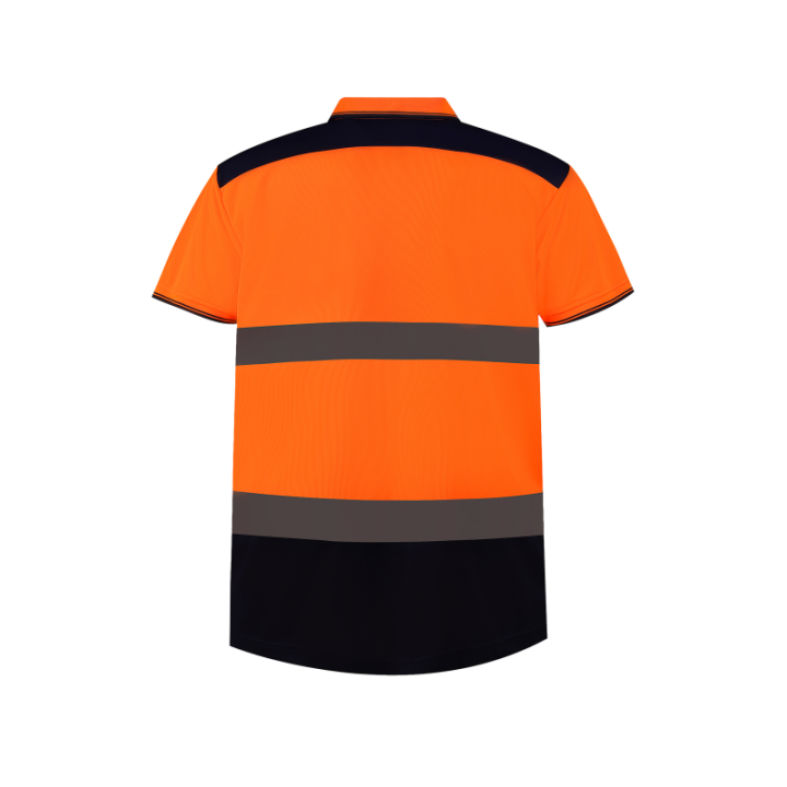 Polo bicolore haute visibilité