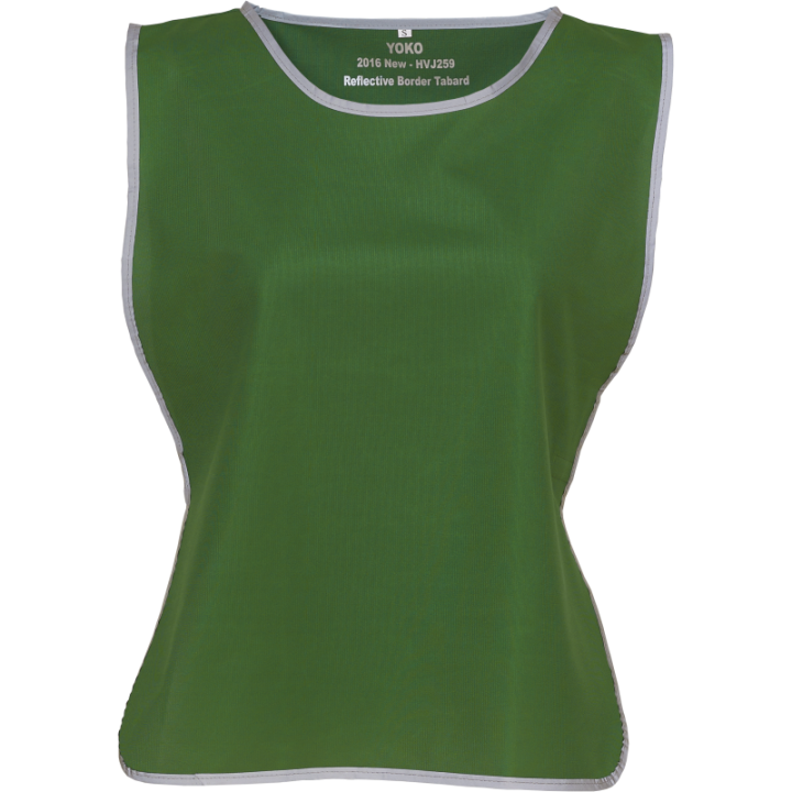Chasuble à bordure réfléchissante