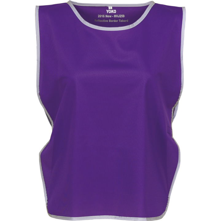 Chasuble à bordure réfléchissante