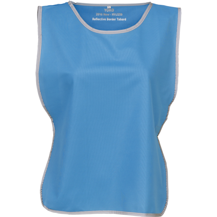 Chasuble à bordure réfléchissante