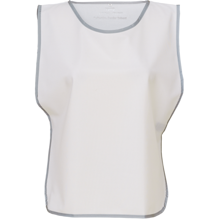Chasuble à bordure réfléchissante