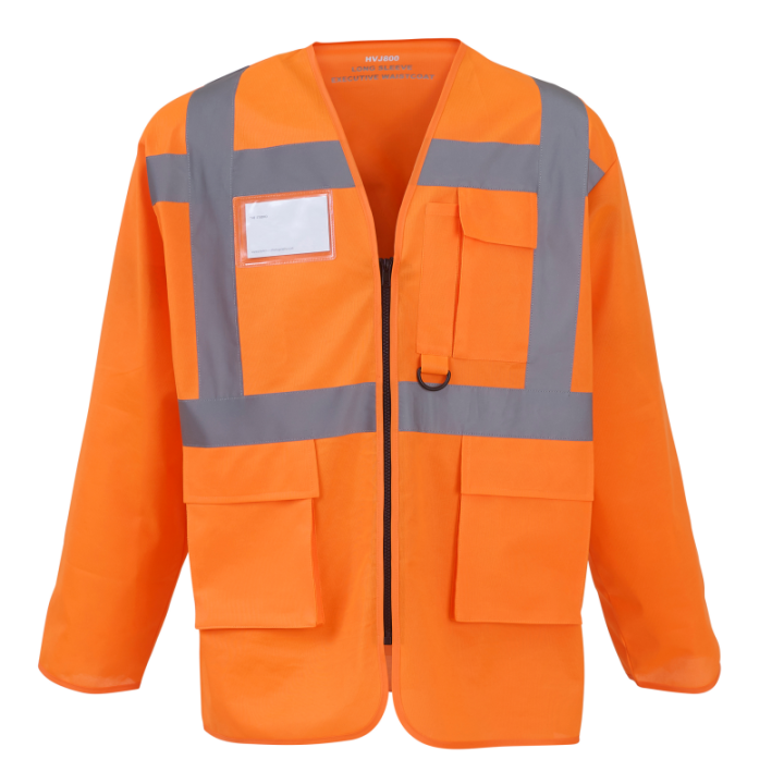 Gilet haute visibilité à manches longues