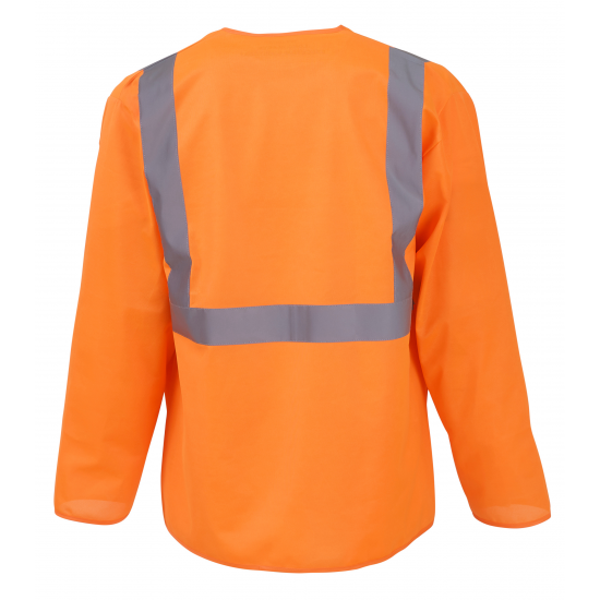 Gilet haute visibilité à manches longues