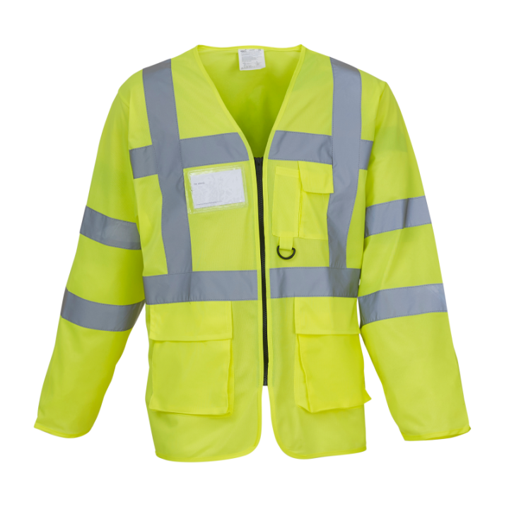 Gilet haute visibilité à manches longues