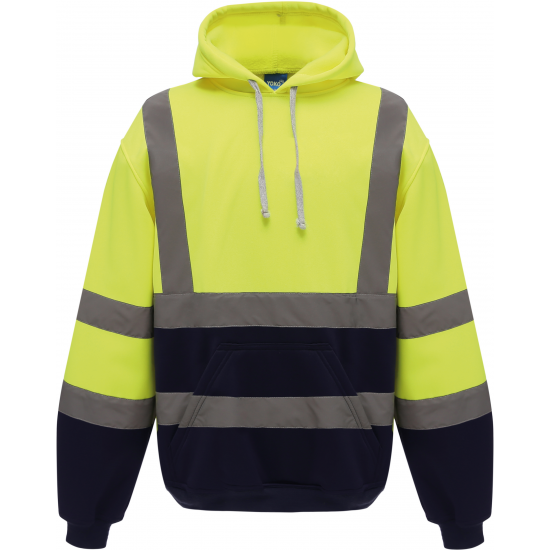 Sweatshirt capuche Haute Visibilité EN 20471