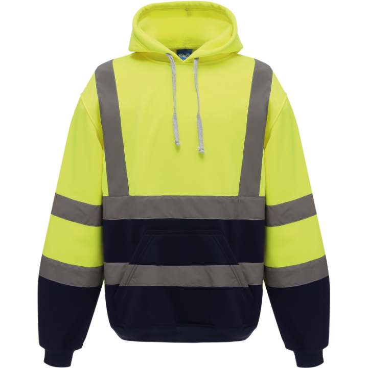 Sweatshirt capuche Haute Visibilité EN 20471