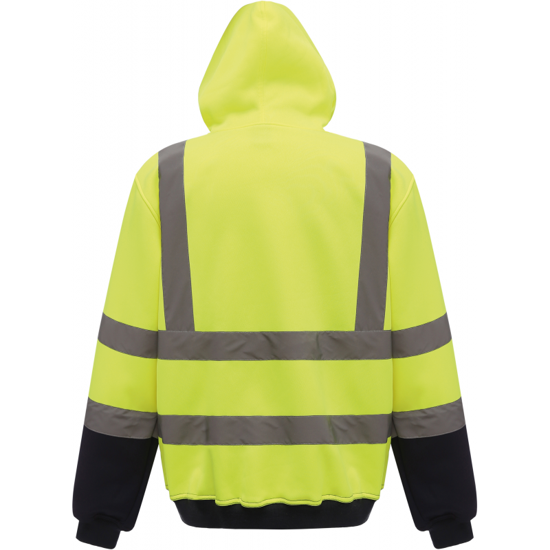 Sweatshirt capuche Haute Visibilité EN 20471