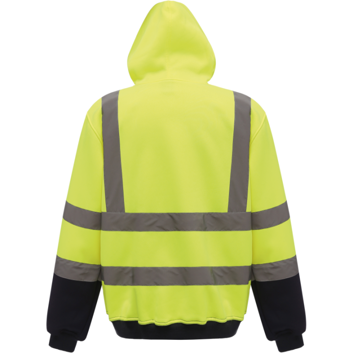 Sweatshirt capuche Haute Visibilité EN 20471