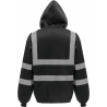 Sweat-shirt zippé capuche