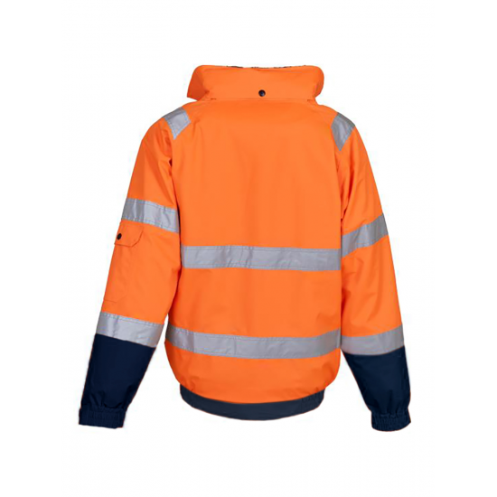 Blouson haute visibilité avec doublure amovible