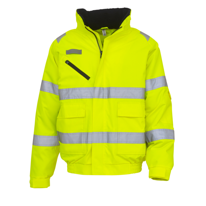 Blouson haute visibilité avec doublure amovible