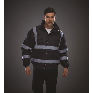 Blouson bande rétro réfléchissantes