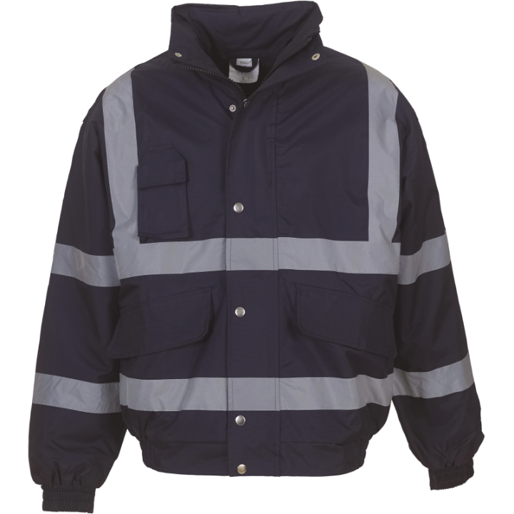 Blouson bande rétro réfléchissantes
