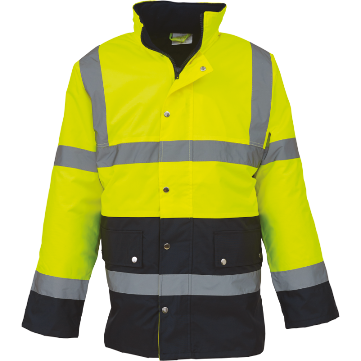 Veste de sécurité bicolore haute visibilité