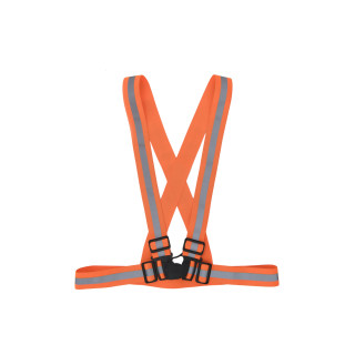 Baudrier de signalisation avec bandes réfléchissantes