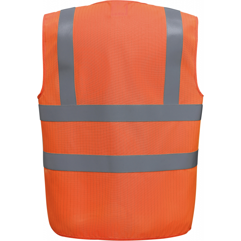 Gilet haute visibilité - lsf chaleur/flamme et antistatique