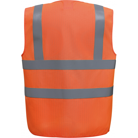 Gilet haute visibilité - lsf chaleur/flamme et antistatique