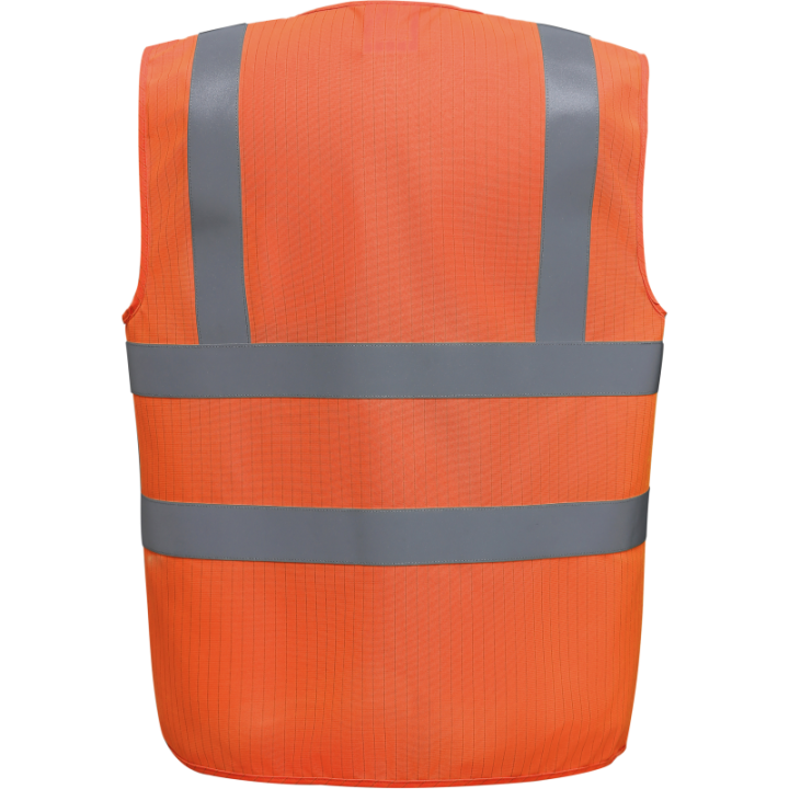Gilet haute visibilité - lsf chaleur/flamme et antistatique