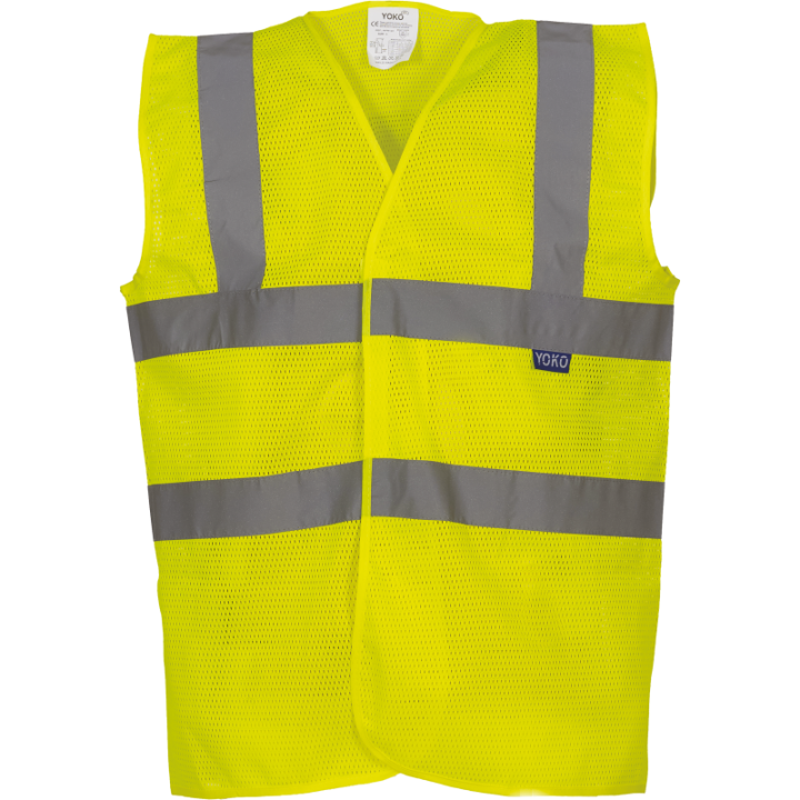 Gilet haute visibilité à maille ajourée