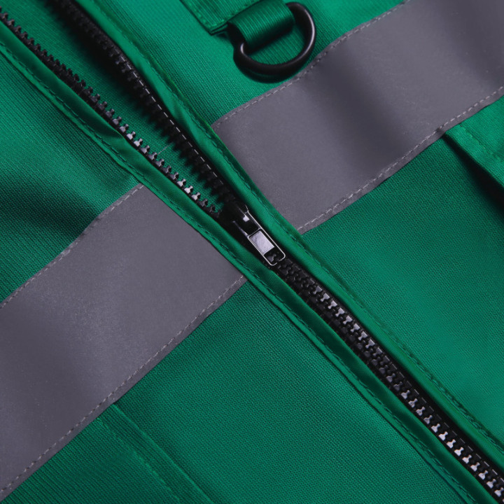 Gilet Haute Visibilité Fermeture à Glissière et poches