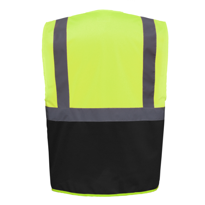 Gilet Haute Visibilité Fermeture à Glissière et poches