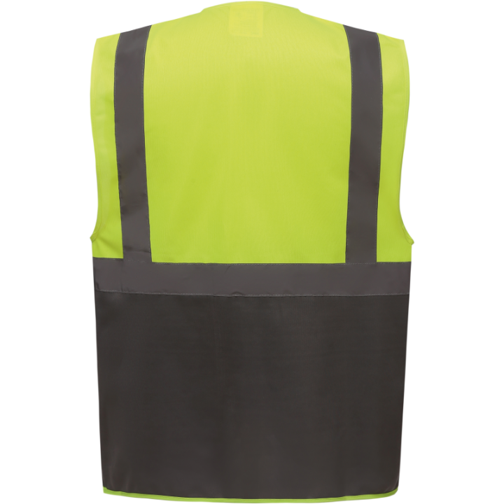 Gilet Haute Visibilité Fermeture à Glissière et poches