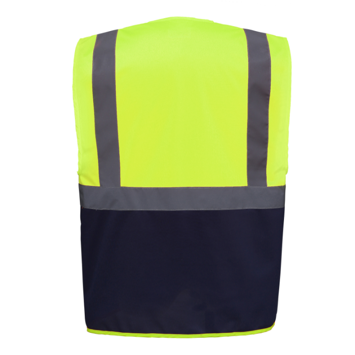 Gilet Haute Visibilité Fermeture à Glissière et poches