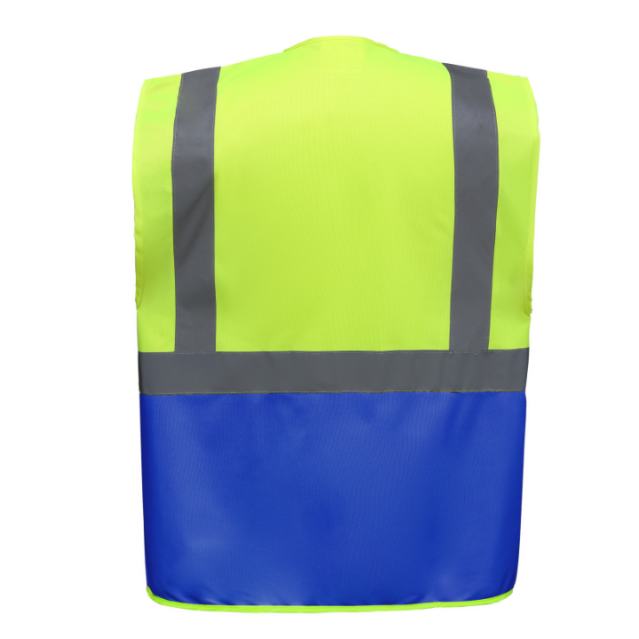 Gilet Haute Visibilité Fermeture à Glissière et poches