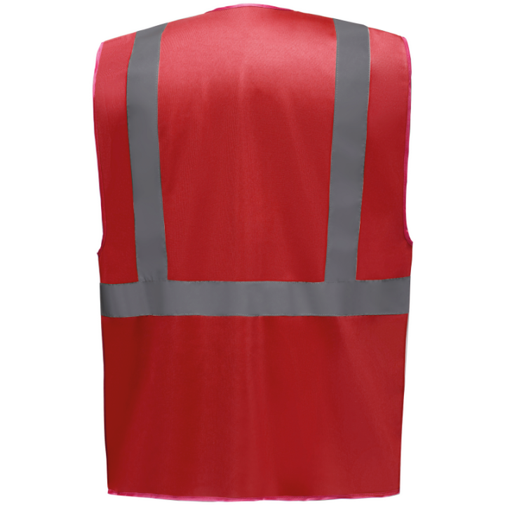 Gilet Haute Visibilité Fermeture à Glissière et poches