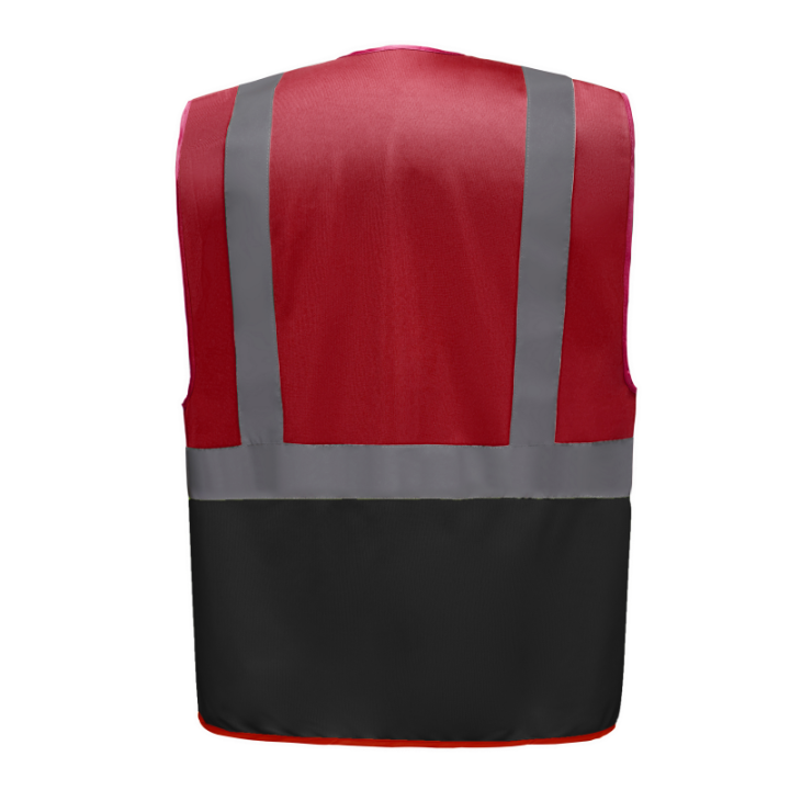Gilet Haute Visibilité Fermeture à Glissière et poches