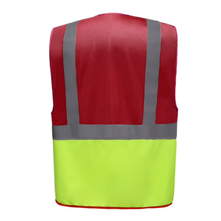 Gilet Haute Visibilité Fermeture à Glissière et poches