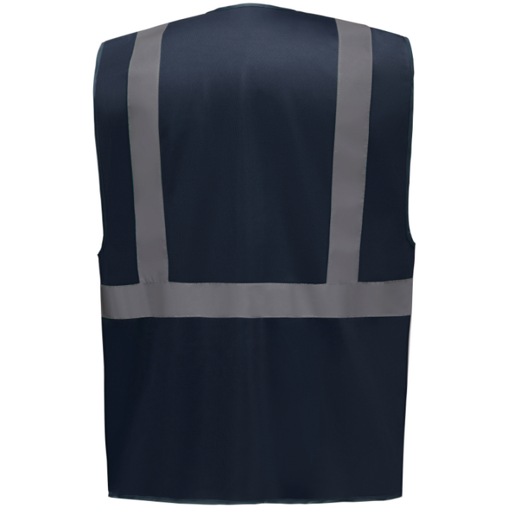 Gilet Haute Visibilité Fermeture à Glissière et poches