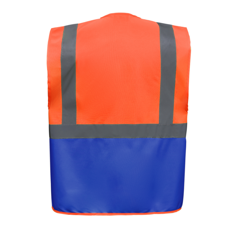 Gilet Haute Visibilité Fermeture à Glissière et poches