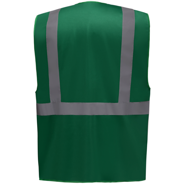 Gilet Haute Visibilité Fermeture à Glissière et poches