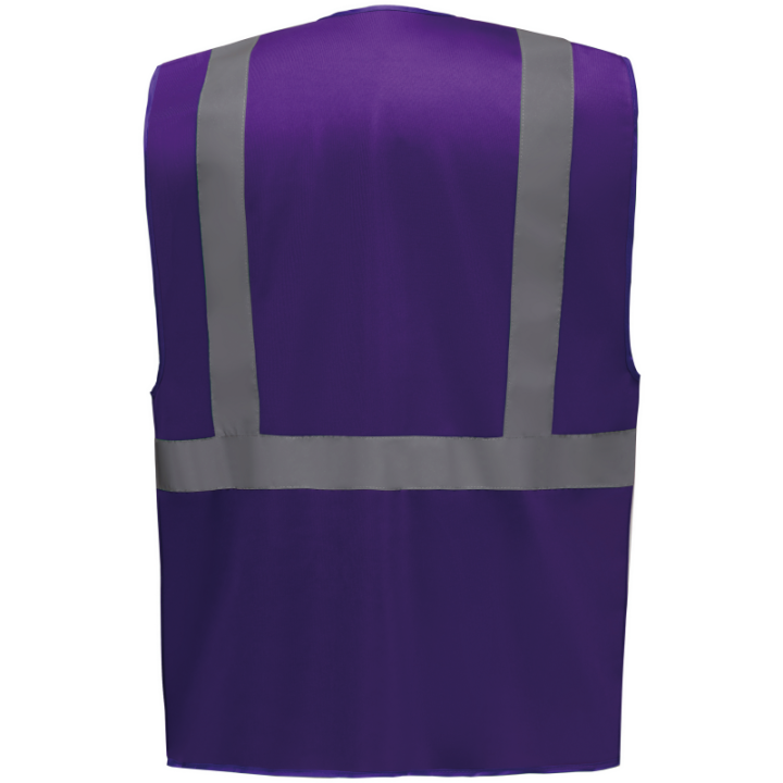 Gilet Haute Visibilité Fermeture à Glissière et poches