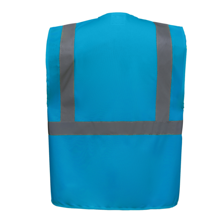 Gilet Haute Visibilité Fermeture à Glissière et poches