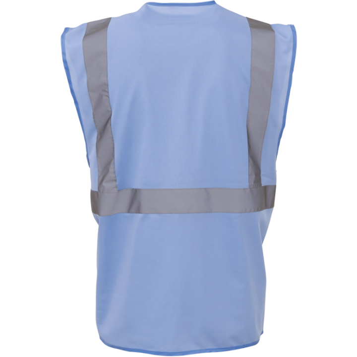 Gilet Haute Visibilité Fermeture à Glissière et poches