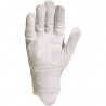 Gant cuir de caprin pleine fleur poignet bord cote élastique
