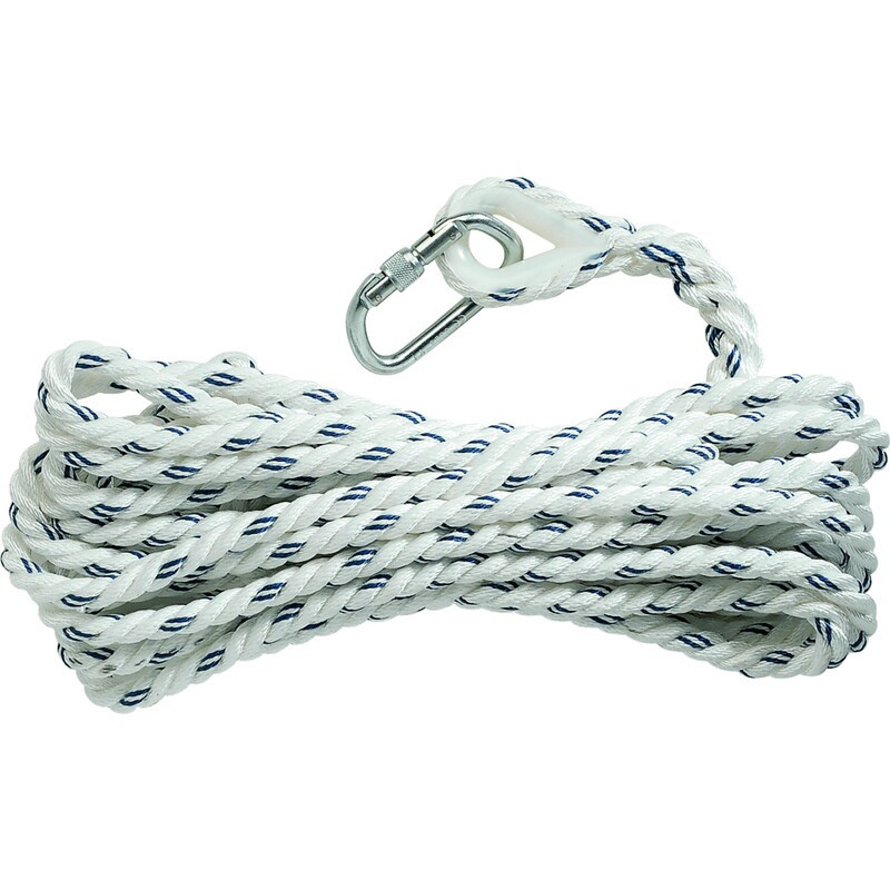 Ascord® - Corde ø 14 mm + 1 mousqueton 10m (Réf.AM002)
