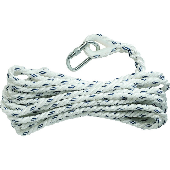 Ascord® - Corde ø 14 mm + 1 mousqueton 30m (Réf.AM002)